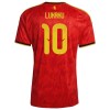 Belgien Lukaku 10 Matchtröjor Barn Hemma Fotbollströja VM 2026