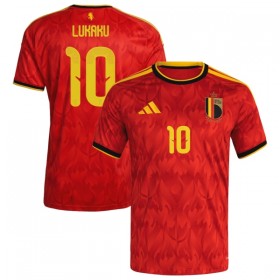 Belgien Lukaku 10 Matchtröjor Hemma Fotbollströja VM 2026