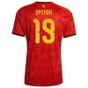 Belgien Openda 19 Matchtröjor Hemma Fotbollströja VM 2026
