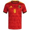 Belgien Tielemans 8 Matchtröjor Hemma Fotbollströja VM 2026