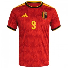 Belgien Trossard 9 Matchtröjor Barn Hemma Fotbollströja VM 2026