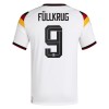 Tyskland Fullkrug 9 Matchtröjor Hemma Fotbollströja VM 2026