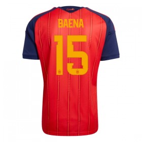 Spanien Baena 15 Matchtröjor Hemma Fotbollströja VM 2026