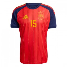 Spanien Baena 15 Matchtröjor Hemma Fotbollströja VM 2026