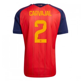Spanien Carvajal 2 Matchtröjor Hemma Fotbollströja VM 2026