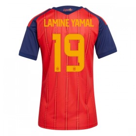 Spanien Lamine Yamal 19 Matchtröjor Dam Hemma Fotbollströja VM 2026