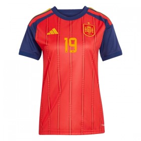 Spanien Lamine Yamal 19 Matchtröjor Dam Hemma Fotbollströja VM 2026