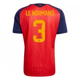 Spanien Le Normand 3 Matchtröjor Hemma Fotbollströja VM 2026