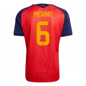 Spanien Merino 6 Matchtröjor Hemma Fotbollströja VM 2026