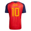 Spanien Olmo 10 Matchtröjor Hemma Fotbollströja VM 2026 Spanien Olmo 10 Matchtröjor Hemma Fotbollströja VM 2026