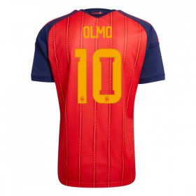 Spanien Olmo 10 Matchtröjor Hemma Fotbollströja VM 2026