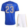 Italien Bastoni 23 Matchtröjor Barn Hemma Fotbollströja VM 2026