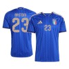 Italien Bastoni 23 Matchtröjor Hemma Fotbollströja VM 2026 Italien Bastoni 23 Matchtröjor Hemma Fotbollströja VM 2026