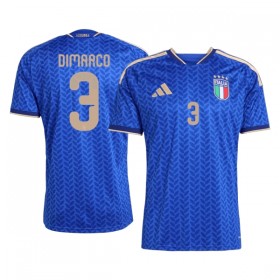 Italien Dimarco 3 Matchtröjor Hemma Fotbollströja VM 2026