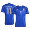 Italien Raspadori 11 Matchtröjor Hemma Fotbollströja VM 2026
