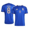 Italien Tonali 8 Matchtröjor Hemma Fotbollströja VM 2026