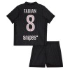 Paris Saint-Germain Fabian 8 Matchtröjor Jordan Barn Fjärde Fotbollströja 2025-26