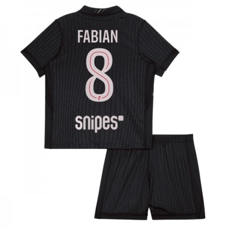 Paris Saint-Germain Fabian 8 Matchtröjor Jordan Barn Fjärde Fotbollströja 2025-26