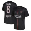 Paris Saint-Germain Fabian 8 Matchtröjor Jordan Fjärde Fotbollströja 2025-26 Paris Saint-Germain Fabian 8 Matchtröjor Jordan Fjärde Fotbollströja 2025-26