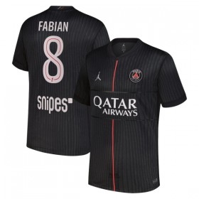 Paris Saint-Germain Fabian 8 Matchtröjor Jordan Fjärde Fotbollströja 2025-26