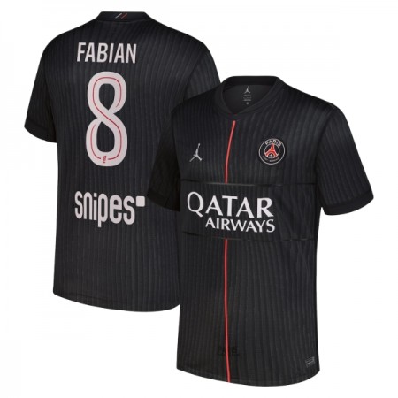 Paris Saint-Germain Fabian 8 Matchtröjor Jordan Fjärde Fotbollströja 2025-26 Paris Saint-Germain Fabian 8 Matchtröjor Jordan Fjärde Fotbollströja 2025-26
