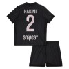 Paris Saint-Germain Hakimi 2 Matchtröjor Jordan Barn Fjärde Fotbollströja 2025-26 Paris Saint-Germain Hakimi 2 Matchtröjor Jordan Barn Fjärde Fotbollströja 2025-26