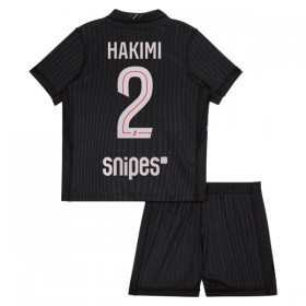 Paris Saint-Germain Hakimi 2 Matchtröjor Jordan Barn Fjärde Fotbollströja 2025-26