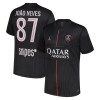 Paris Saint-Germain Joao Neves 87 Matchtröjor Jordan Fjärde Fotbollströja 2025-26 Paris Saint-Germain Joao Neves 87 Matchtröjor Jordan Fjärde Fotbollströja 2025-26