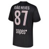 Paris Saint-Germain Joao Neves 87 Matchtröjor Jordan Fjärde Fotbollströja 2025-26
