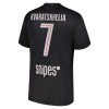 Paris Saint-Germain Kvaratskhelia 7 Matchtröjor Jordan Fjärde Fotbollströja 2025-26