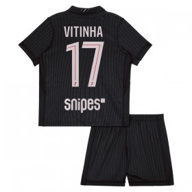Paris Saint-Germain Vitinha 17 Matchtröjor Jordan Barn Fjärde Fotbollströja 2025-26