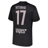 Paris Saint-Germain Vitinha 17 Matchtröjor Jordan Fjärde Fotbollströja 2025-26