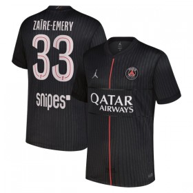 Paris Saint-Germain Zaire-Emery 33 Matchtröjor Jordan Fjärde Fotbollströja 2025-26