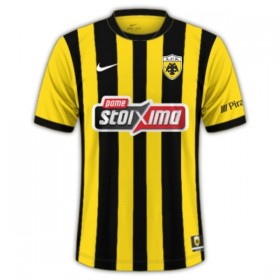 AEK Athens Matchtröjor Hemma Fotbollströja 2025-26