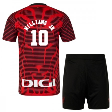 Athletic Bilbao Williams JR 10 Matchtröjor Barn Fjärde Fotbollströja 2025-26