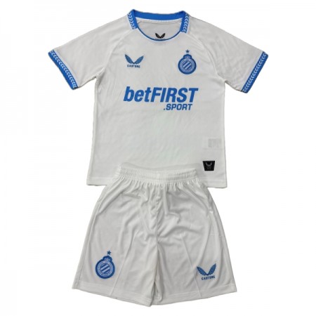 Club Brugge Matchtröjor Barn Borta Fotbollströja 2025-26
