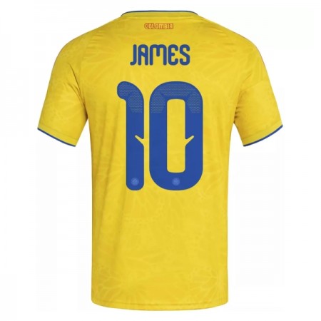Colombia James 10 Matchtröjor Hemma Fotbollströja VM 2026 Colombia James 10 Matchtröjor Hemma Fotbollströja VM 2026