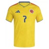 Colombia Luis Diaz 7 Matchtröjor Hemma Fotbollströja VM 2026