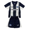 Hertha BSC Matchtröjor Barn Hemma Fotbollströja 2025-26