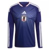 Japan Matchtröjor Hemma Fotbollströja VM 2026 Långärmad Japan Matchtröjor Hemma Fotbollströja VM 2026 Långärmad