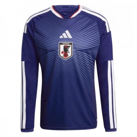 Japan Matchtröjor Hemma Fotbollströja VM 2026 Långärmad Japan Matchtröjor Hemma Fotbollströja VM 2026 Långärmad