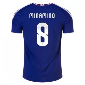 Japan Minamino 8 Matchtröjor Hemma Fotbollströja VM 2026