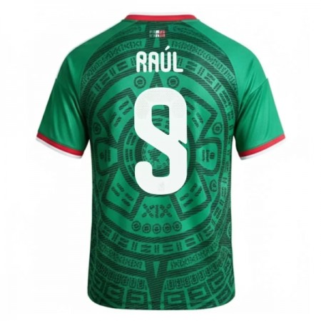 Mexiko Raul 9 Matchtröjor Hemma Fotbollströja VM 2026 Mexiko Raul 9 Matchtröjor Hemma Fotbollströja VM 2026