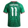 Mexiko S.Gimenez 11 Matchtröjor Hemma Fotbollströja VM 2026 Mexiko S.Gimenez 11 Matchtröjor Hemma Fotbollströja VM 2026