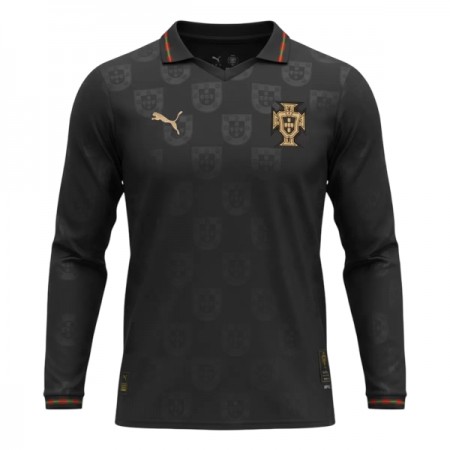 Portugal Black Panther Matchtröjor 2025-26 Långärmad Portugal Black Panther Matchtröjor 2025-26 Långärmad