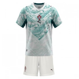 Portugal Matchtröjor Barn Borta Fotbollströja VM 2026