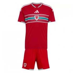 Wales Matchtröjor Barn Hemma Fotbollströja VM 2026