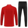 AC Milan Trainings Sweatshirt Kvarts-Dragkedja 2025-26 Röd