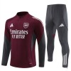 Arsenal Trainings Sweatshirt Kvarts-Dragkedja 2025-26 Röd Arsenal Trainings Sweatshirt Kvarts-Dragkedja 2025-26 Röd
