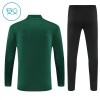 Barn AC Milan Trainings Sweatshirt Kvarts-Dragkedja 2025-26 Grön